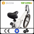 High quality double suspension 20'' portable electric folding bike for sale